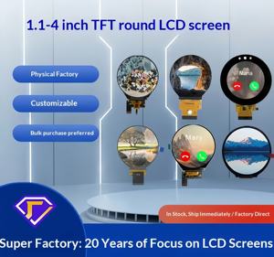 Высококачественный круглый ЖК-дисплей 1,1 дюйма, 1,3 дюйма, 1,77 дюйма, 2,1 дюйма, 2,8 дюйма, 3,4 дюйма, 4 дюйма, модуль TFT-дисплея, производство Китай - Product Image 2