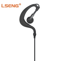 Oreillette avec câble anti-torsion durable pour talkie-walkie Motorola R7 de patrouille sur le terrain