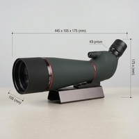 Longue-vue 20-60x80 FMC pour l'observation des oiseaux en plein air, l'observation de la faune, la chasse, l'observation des oiseaux et l'astronomie
