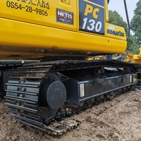 Excavatrice Komatsu PC130 japonaise d'origine, 90% neuve, 13 tonnes, homologuée EPA CE, pour travaux agricoles, composant moteur essentiel, 0,53 m, 66 kW