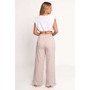 Pantalon polyvalent pour femme, confortable au quotidien, conçu avec un tissu respirant, coupe décontractée et design simple, idéal pour le bureau ou les occasions décontractées. - Product Image 4