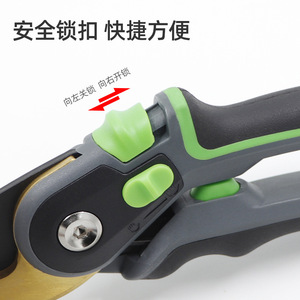 Bypass Pruning <b>Shears</b> Carbon Steel 10-20 Mm Cutting Capacity Garden <b>Tool</b> For Fruit Tree Flower Trimming - Product Image 5