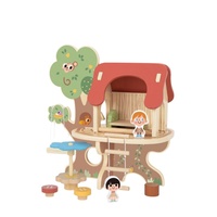 Bloques de construcción 3D para niños, rompecabezas manual de madera, animal de madera, Educación Temprana, juguete de bloques de construcción ensamblados