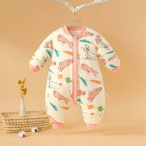 Customizable 1.0 Tog Unisex Sleep Sack Popular Cotton Baby <b>Sleeping</b> <b>Bag</b> for Babies and Toddlers for Winter - Product Image 4