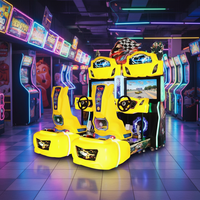 Machine de simulation dynamique grand format pour adultes, jeu de course HD à monnayeur, électromécanique, pour enfants et adultes