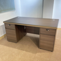 Gestionnaire Bureau administratif Bureau en bois de luxe du PDG Bureau du patron