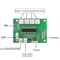 Placa de Control Remoto de 433 mhz, Receptores y Transmisores de RF PCBA, Módulo Electrónico de 868 mhz y 915 mhz, Interruptor Remoto, Placa Base