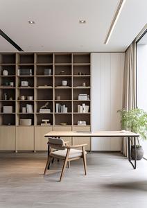 Kit de bureau modulaire en kit avec plateau de clavier silencieux extractible pour maison de location à l'étranger et espace d'étude autonome - Product Image 3