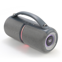 TG-706 Nouvelle Enceinte Portable Sans Fil Bluetooth avec Lumière LED RGB, Étanche pour Extérieur, en Tissu, Son Stéréo et Basses Puissantes, Vente en Gros