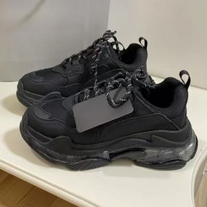 Luxury <b>Black</b> Lace-Up Genuine Leather Shock Resistant <b>Running</b> <b>Shoes</b> <b>Men's</b> Casual Fashionable Trendy Sports Walking Massage - Product Image 2