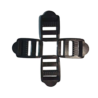 Vente directe d'usine, accessoires de bagages en POM, imperméables, robustes et sûrs. Accessoires à œillets noirs en stock