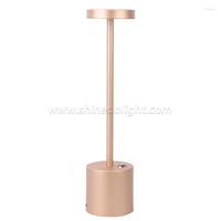 Lampe de bureau moderne à LED avec commande tactile sans fil à intensité variable et port de charge USB rechargeable pour la chambre à coucher ou la chambre
