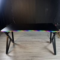 Table de jeu E-sports AOR 2026 avec structure métallique, montage facile, design ergonomique multifonctionnel, pour la maison, les cafés Internet et les salles E-sports