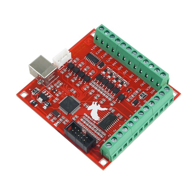 MACH3 USB Motion Control Card - High-Speed CNC Interface Board for Engraving Machines & Router Control (FlyCarving Pro Version)