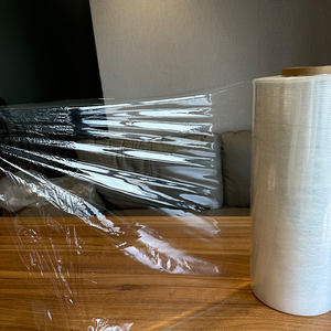 T1008A <span class=keywords><strong>PE</strong></span>手工托盘包装拉伸膜高抗拉强度工业包装软材厂家直销 - Product Image 5