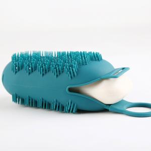 Prodotti Cinesi e Vietnamiti: Spazzola in <span class=keywords><strong>Silicone</strong></span> Ovale per Sapone, Accessorio per la Pulizia degli Animali Domestici, Portasapone per il Bagno e la Toelettatura - Product Image 3