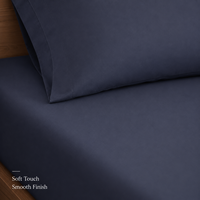 Drap-housse 100 % coton extra doux anti-acariens, lavable en machine, pour la maison et l'hôtellerie – Vente chaude