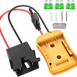 Kit adaptateur de batterie au lithium de haute qualité avec fusible et câbles pour outils électriques Adaptateur d'alimentation de batterie 12V - Product Image 3