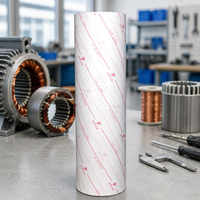 Papier isolant laminé DMD résistant aux hautes tensions et aux hautes températures, matériau isolant professionnel pour le bobinage des transformateurs