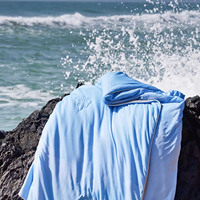 Couette d'été de climatisation fraîche pour enfants Literie fine en soie glacée confortable lavable en machine pour l'été