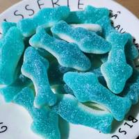 Mini ijscoupes gummy snoep bruine suikervrije cacao zoute kauwgomstukjes fabriek groothandel bulk levering supermarkt snack zak