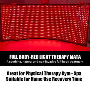 Esterilla de Yoga con Terapia de Luz Roja para Cuerpo Completo, Manta de Terapia de Luz Infrarroja de 660nm y 850nm - Product Image 5