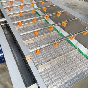 High Efficient 3.5m Long Leaf <b>Vegetable</b> Bubble Cleaning and Drying <b>Production</b> Line Is Hot Selling - Product Image 5