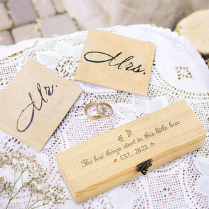 Boîte à souvenirs de grossesse personnalisée, nouveau style, fabriquée en usine, boîte surprise pour l'annonce de grossesse, boîte cadeau en bois pour l'annonce de la naissance d'un bébé - Product Image 4