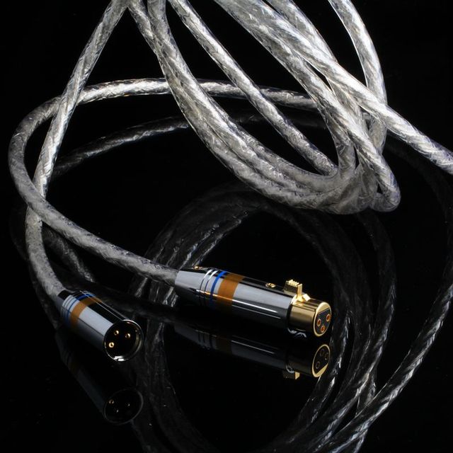 3-Pin XLR Microphone Cable 1m PVC Jacketed HIFI Balanced Audio Speaker Cable Low Noise Flexibility Male Female XLR Connection