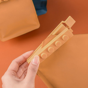 大型ビルディングブロックキッチンフライフードシーラープラスチックシーリングクリップ食品保管 - Product Image 3