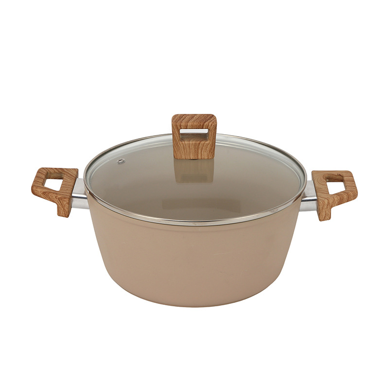 Marmite à soupe en bois de 24 cm