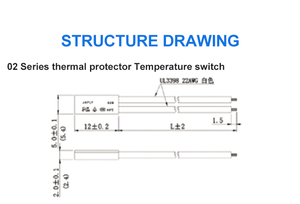 Малогабаритный биметаллический термостат JAFLY-02 с электроприводом от батареек, термозащитный выключатель температуры для бытовой техники - Product Image 4