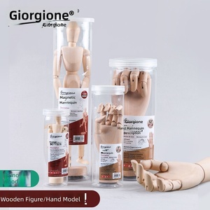 Maniquí de madera Giorgione de 10 pulgadas, suministros de arte, maniquí profesional para dibujo para artistas - Product Image 1