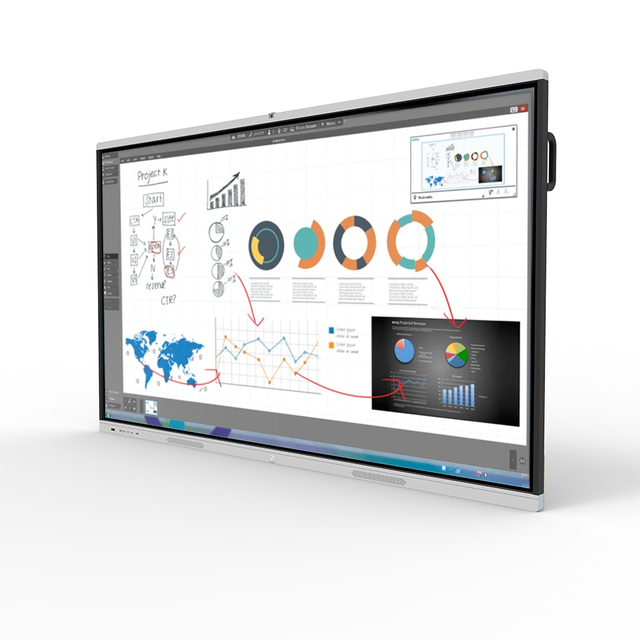 65-Inch 4K 3840x2160 Smart Interactive Electronic Whiteboard Touch Screen LCD Display Interactive Whiteboard