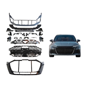Kit de Carrocería Deportiva para Modificación de Automóviles 2025-2026, Ensamblaje de Parachoques Delantero, Rejilla Delantera, Apto para Audi A3, Actualización a RS3 - Product Image 1