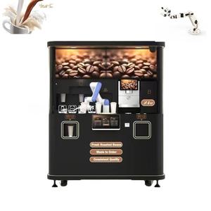 เครื่องชงกาแฟอัตโนมัติเต็มรูปแบบ หุ่นยนต์บาริสต้า <span class=keywords><strong>ชง</strong></span>ลาเต้อาร์ตได้หลากหลาย พร้อมจำหน่ายชา นม และกาแฟหลากหลายรสชาติ - Product Image 4