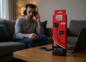 Auricolari In-Ear con Driver Dinamico, Cuffie Musicali Cablate da 3,5 mm - Product Image 2