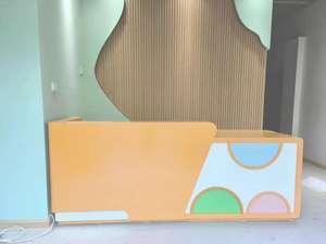 Muebles de Oficina de Diseño Moderno y Personalizado para Centro de Aprendizaje, <span class=keywords><strong>Caja</strong></span> <span class=keywords><strong>Registradora</strong></span> <span class=keywords><strong>Infantil</strong></span>, Área de Juegos <span class=keywords><strong>Infantil</strong></span>, Mostrador de Recepción - Product Image 1