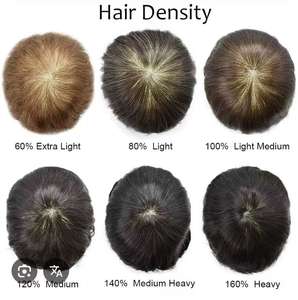 H330 Perruque pour <span class=keywords><strong>homme</strong></span> en dentelle avec système capillaire en PU, remplacement de cheveux, perruque, base australienne, cheveux gris, service de coupe et de bouclage - Product Image 5