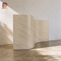 Grande dalle souple et flexible avec installation facile, durable et imperméable, design moderne étoilé pour la salle de bain et la décoration intérieure
