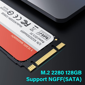 Yüksek kaliteli M.2 2280 SATA 128G dahili katı hal sabit disk SSD masaüstü ve Laptop için 128G yüksek hız - Product Image 5