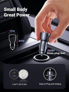 شاحن سيارة <span class=keywords><strong>UGREEN</strong></span> USB C ، شاحن سيارة من النوع C PD 30W و QC 18W ، محول شاحن سيارة سريع - Product Image 6