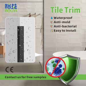 Profilé de carrelage en aluminium de style moderne, vente en gros, usage commercial et résidentiel, profilé d'angle de carrelage en métal - Product Image 4