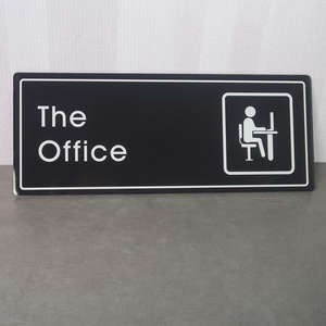 Durable <b>Acrylic</b> Office Door Sign Fast Delivery From Canada Metal Name <b>Board</b> for Home Business School Apartment Outdoor Hotel - Product Image 2