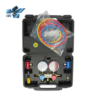 Nouveau modèle R-1234yf ensemble de jauges de collecteur ensemble de tuyaux R134a 134a R22 R12 R410A pour outil de climatisation automatique