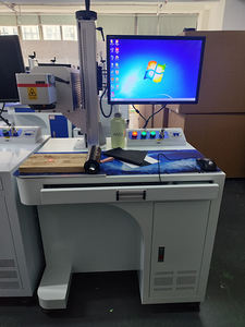 Nouvelle machine de marquage laser CO2 30W 60W à refroidissement par <span class=keywords><strong>air</strong></span> pour le gravure sur bois, cuir, acrylique, DWG, AI - Product Image 2