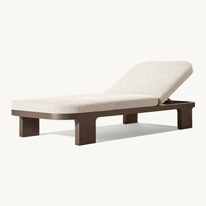 Chaise longue d'extérieur, <span class=keywords><strong>transat</strong></span> de piscine, chaise de patio, lit de soleil en aluminium, mobilier de <span class=keywords><strong>luxe</strong></span> pour l'extérieur - Product Image 4