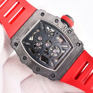 Reloj Deportivo de Lujo para Hombre, Reloj Tourbillon de Alta Calidad con Caja de Fibra de Carbono, Reloj de Golf Práctico y Duradero - Product Image 5