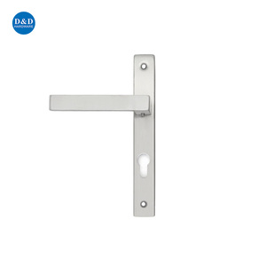 Poignée de <span class=keywords><strong>porte</strong></span> en aluminium à cadre étroit en acier inoxydable 304 316 avec <span class=keywords><strong>plaque</strong></span> Poignée de <span class=keywords><strong>porte</strong></span> à coin carré avec <span class=keywords><strong>plaque</strong></span> - Product Image 4