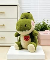 Jouet en peluche personnalisable en forme de dinosaure de dessin animé, sucette, en coton PP, couleurs variées, 11-30 cm, jouet pour enfants, garçons et filles